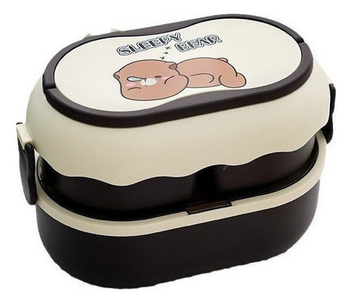 Bento Box Caja De Almuerzo Infantil 2 Capa Est. Japonesa