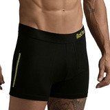 Boxer  Bakhou 2027 De Algodón Y Lycra Liso