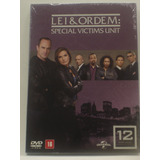 Box Dvd Lei E Ordem Svu - 12ª Temporada  - Original Lacrado