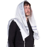 Tallit  Chal De Oración De Algodón Kosher Tallit Gadol Tzit