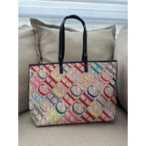 Bolsa Tote Colores Beige Carolinacrojo Negroch