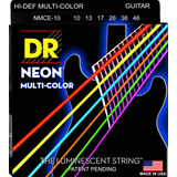 Dr. Neon, Nmce-10, Cuerdas De Neón Para Guitarra Eléctrica,