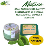 Matico -set Crema + Jabón- Cicatriza Y Regenera 100% Natural