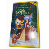 O Natal Encantado Da Bela E A Fera Dublado Vhs Funcionando