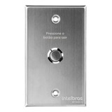 Botoeira Acionador De Inox Embutir 4x2 Bt 5000 In Intelbras