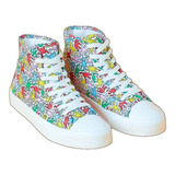 Tenis Keith Haring H&m Limitados Sellados Talla 6.5 Mx