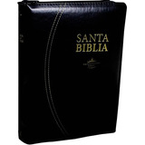 Biblia Reina Valera 1960 Mediana Letra Grande Negro Y Dorado