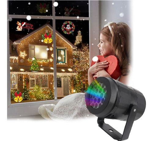 * Proyector Láser Led Impermeable Para Navidad Y Navidad