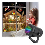 * Proyector Láser Led Impermeable Para Navidad Y Navidad