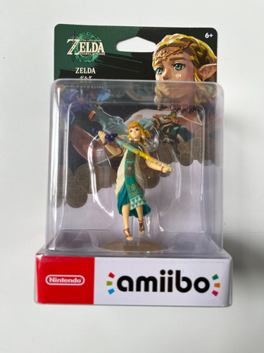 Amiibo Princesa Zelda The Legend Of Zelda Tears Of Kingdom