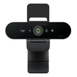 Webcam Logitech Brio 4k: Video Ultra Hd, Micrófono Con Cance