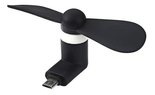 1 Mini Ventilador Con Entrada Micro Usb Para Celular