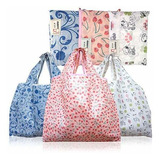 Bolsas De Comestibles Reutilizables Plegables Paquete De 3 B