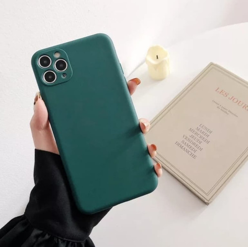 Funda Case Silicon Para iPhone 11 Cubre Contorno Y Cámara