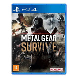 Game Ps4 Metal Gear Survive