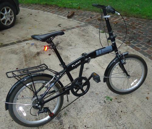Bicicleta Plegable Jordan Cambio Shimano Como Nueva No Envio