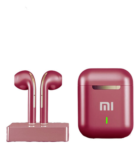 Fone De Ouvido Xiaomi J18 In-ear Bluetooth Cor Vermelho