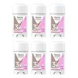 Desodorante Rexona Creme Clinical 58g Feminino Classic - 6un