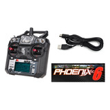 Kit Radio Flysky 10 Ch Fs-i6x + Simulador Phoenix Rc6