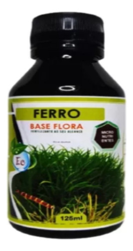 Fertilizante Líquido Base Flora Ferro Fe 125ml P/ Aquário