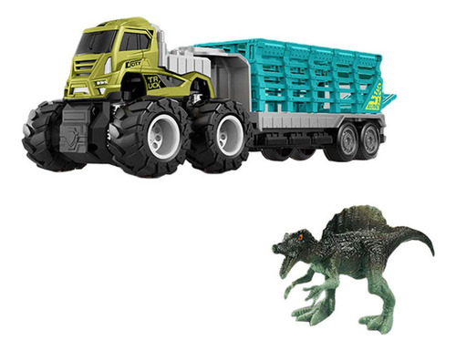 Aa Dinosaurios De Juguete Transporte Coche Camión Grandes