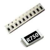 0,75 Ohms 1% (20 Unidade) Resistor Smd 1206 0r75 3.2mmx1.6mm
