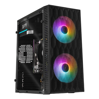 Computadora Escritorio Xtreme PC Gaming AMD Radeon Vega 3 Athlon 16GB SSD 500GB WIFI Black gaming ligero, oficina, estudio y hogar | Meses sin interés