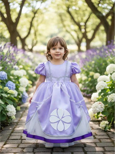 Vestido Infantil Princesa Sofia | Envío gratis