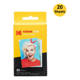 Papel Fotográfico Premium Zink 2 X3 De Kodak, 20 Hojas
