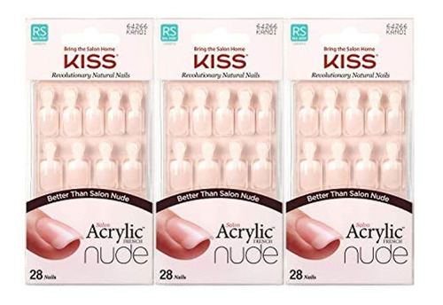 Kit De Uñas Acrílicas 28 Unidades. Marca Pyle