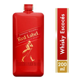 Johnnie Walker Red Label *200ml - mL a $148