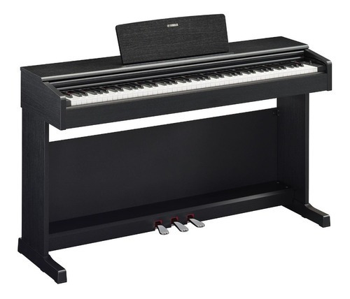 Piano Digital Yamaha Arius Ydp-145 Negro Con Estantería Y Banco Bivolt