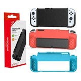 Funda Protectora Dobe Tpu Compatible Nintendo Switch Oled Color Negra