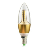 Ampolleta Led E14 Tipo Vela 5w Luz Calida Y Fria