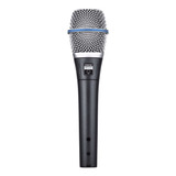 Micrófono Vocal Shure Beta 87a Para Voz En Vivo De Mano