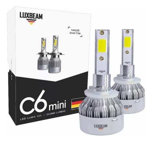 Kit Super Ultra Led 22000 Lumens H1 H3 H4 H7 H11 Hb4 H3 H27