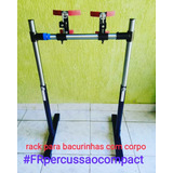 Rack Com Clamps Pra Par De Bacurinhas 