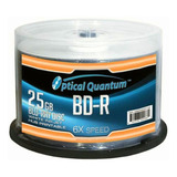Optical Quantum 50 Discos Blu-ray Grabables (bd-r) De Una