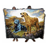 Pure Country Weavers - Manta De Algodón Para Perro, Diseño D