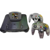 Consola Nintendo 64 + 2 Controles + Mario Kart Original