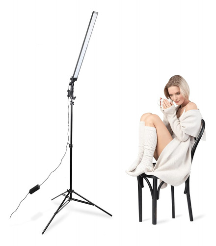 Kit De Iluminación Led De 36 W Regulables Para Estudio De Fo