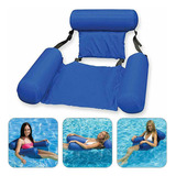 Silla Flotante Plegable Asientos De Piscina Inflable Cama De