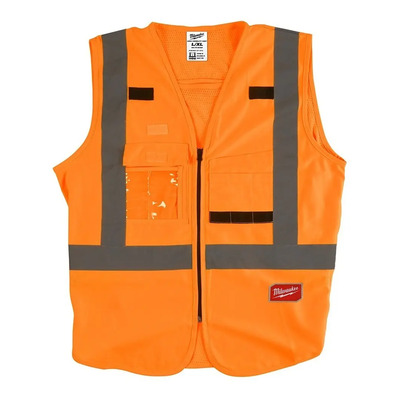 Chaleco De Seguridad Naranja L/xl Milwaukee 48-73-5032