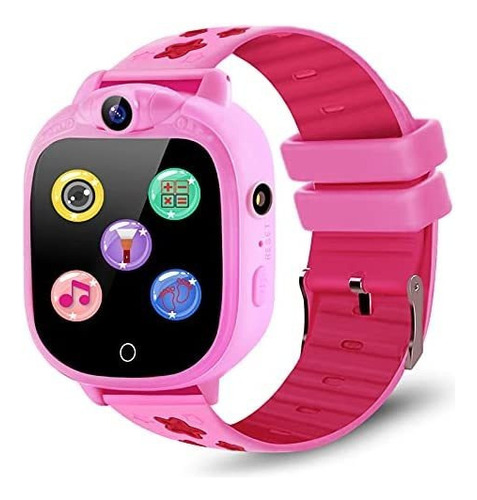 Reloj Inteligente P/niños Gyet Base Gir 90° - Rosa