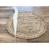 Alfombra De Yute Natural Recibidor Entrada 60 Cms