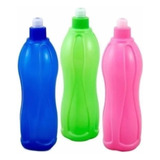 X50 Caramañola Botella Deportiva Plastica Pico Push 500 Ml