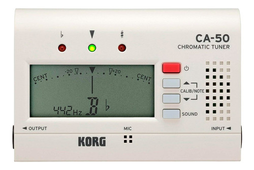 Afinador Korg Ca-50 Compacto Cromático