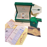 Reloj Rolex Datejust Bitono 41mm, Aut, Caja Y Papeleria