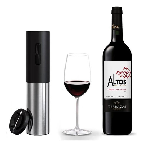 Sacacorchos Automatico Abridor De Vinos Recargable Usb