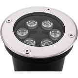 Foco Led Piso 6w Embutido Exterior Luz Neutra 4000k